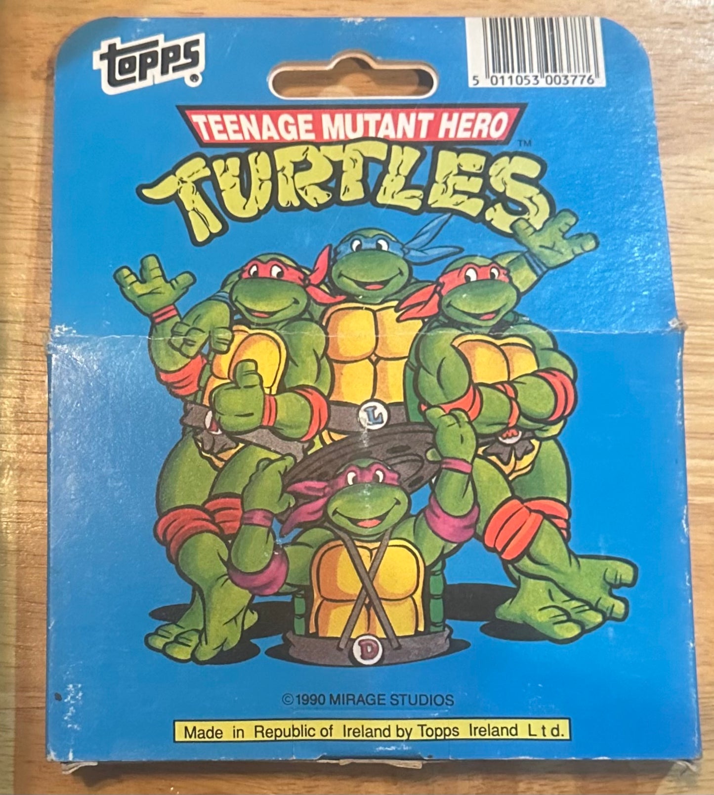 1990 Topps TMNT Trading Card Set