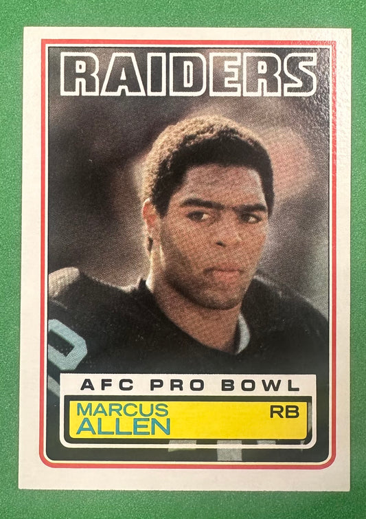 1983 Topps Marcus Allen Rookie Card