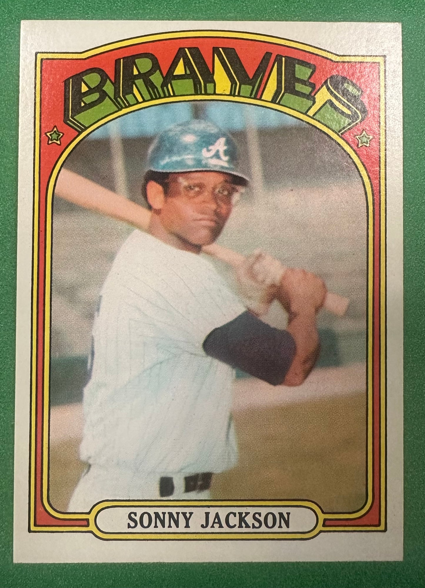 1972 Topps Sonny Jackson