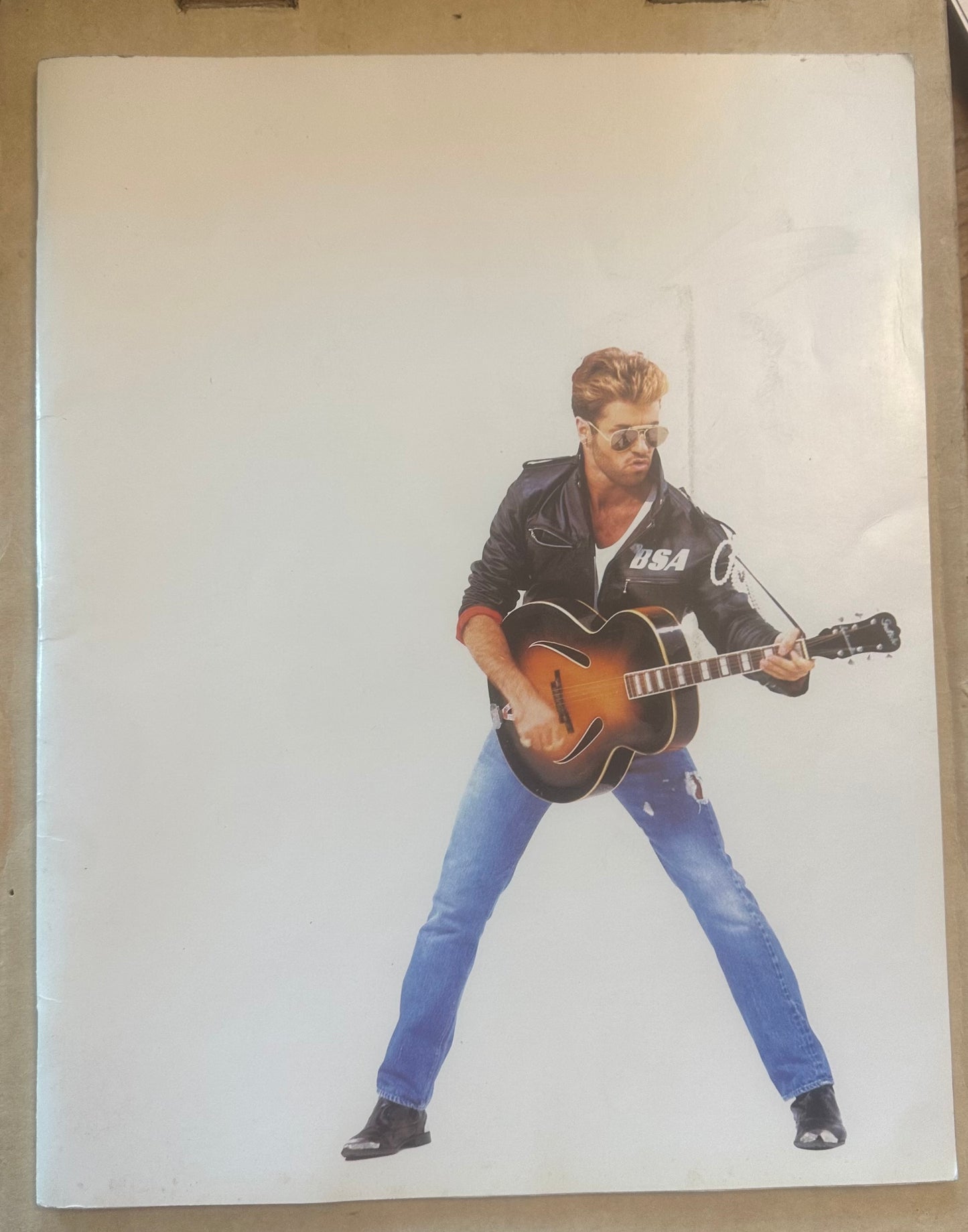 1988 George Michael Faith Tour Program