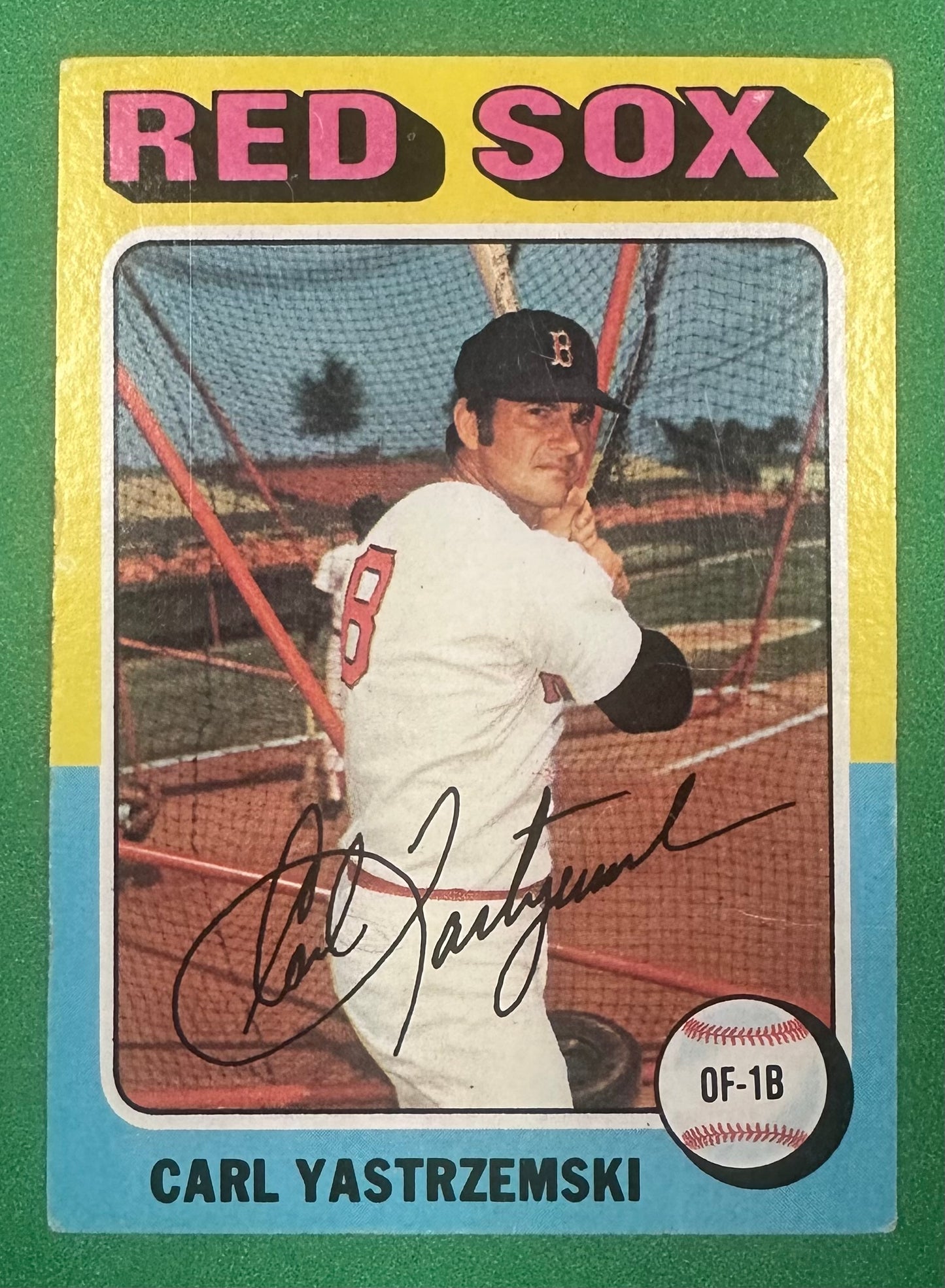 1975 Topps Carl Yastrzemski