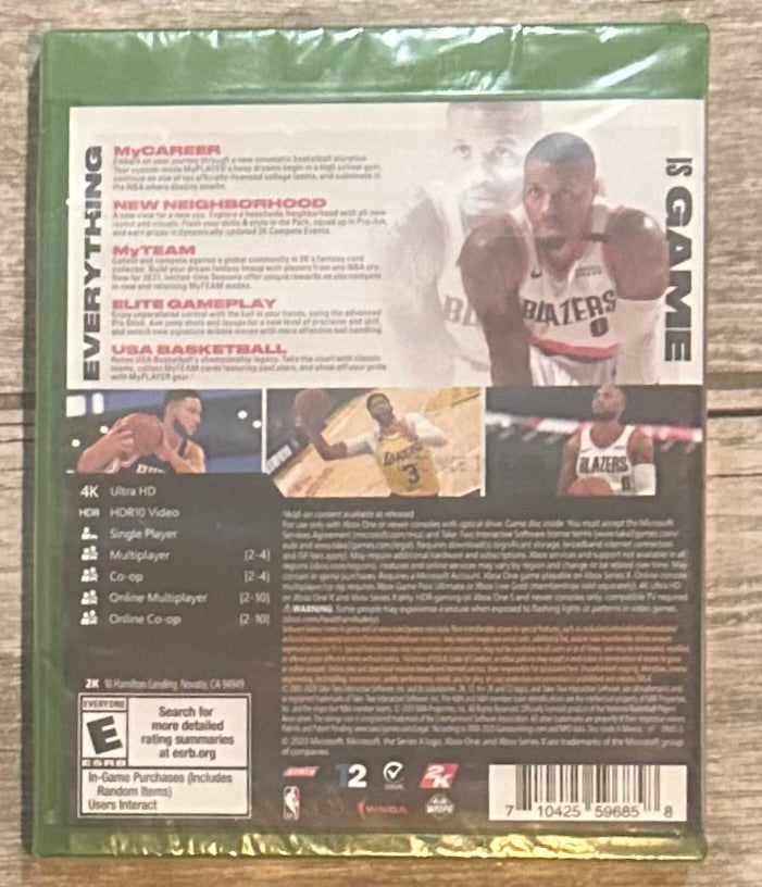 Xbox One NBA 2K21