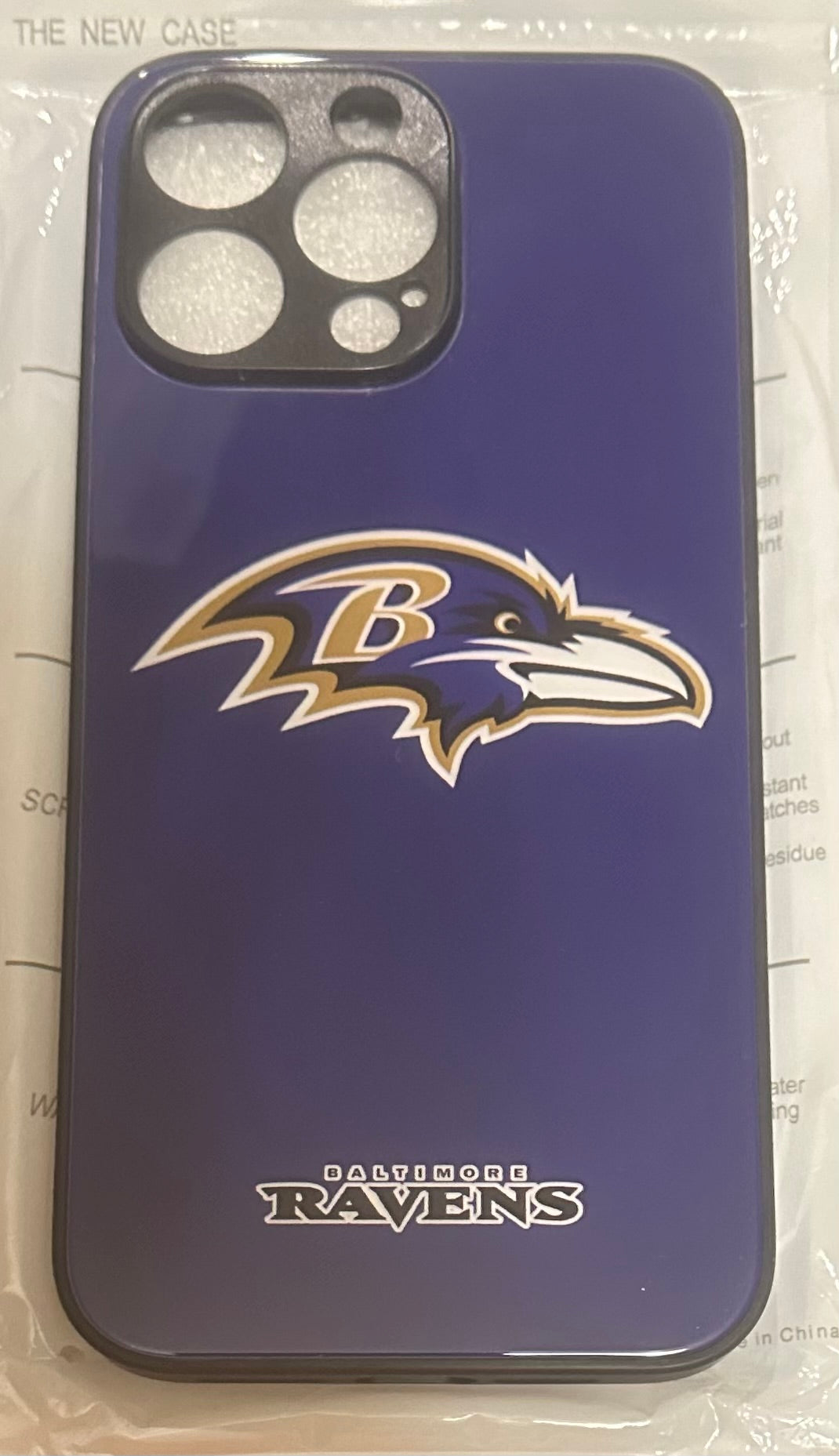 IPhone 15 ProMax Baltimore Ravens Case