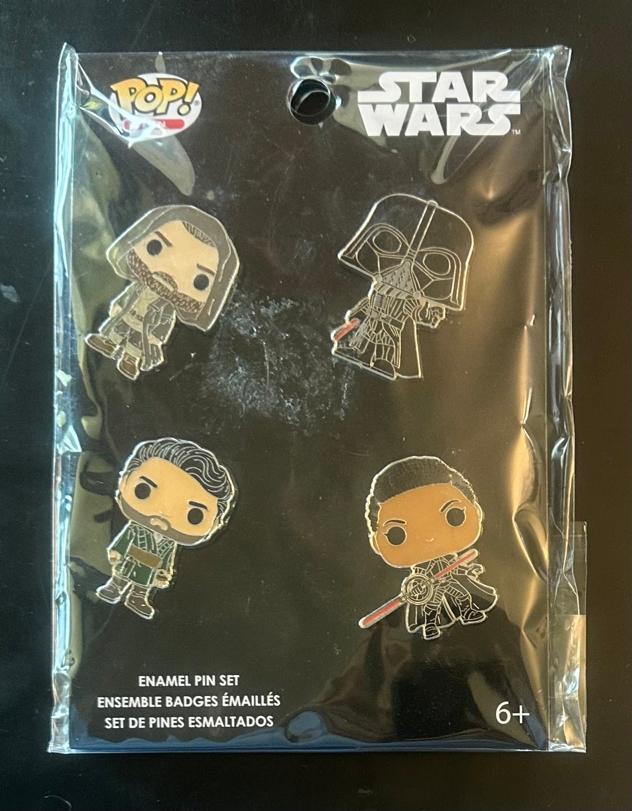 Funko Pop Star Wars Enamel Pin Set