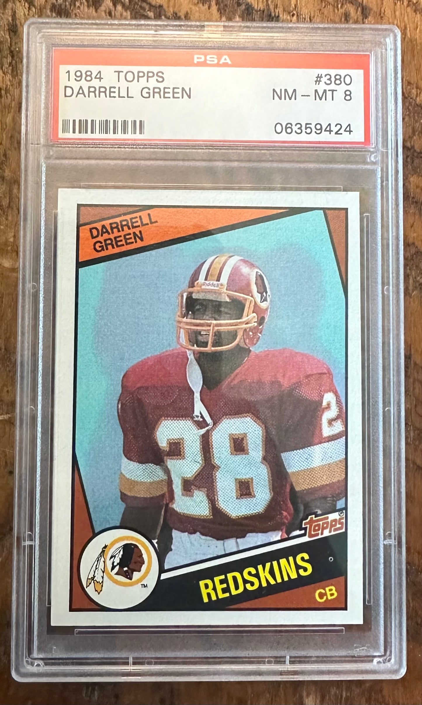 1984 Topps Darrell Green Rookie