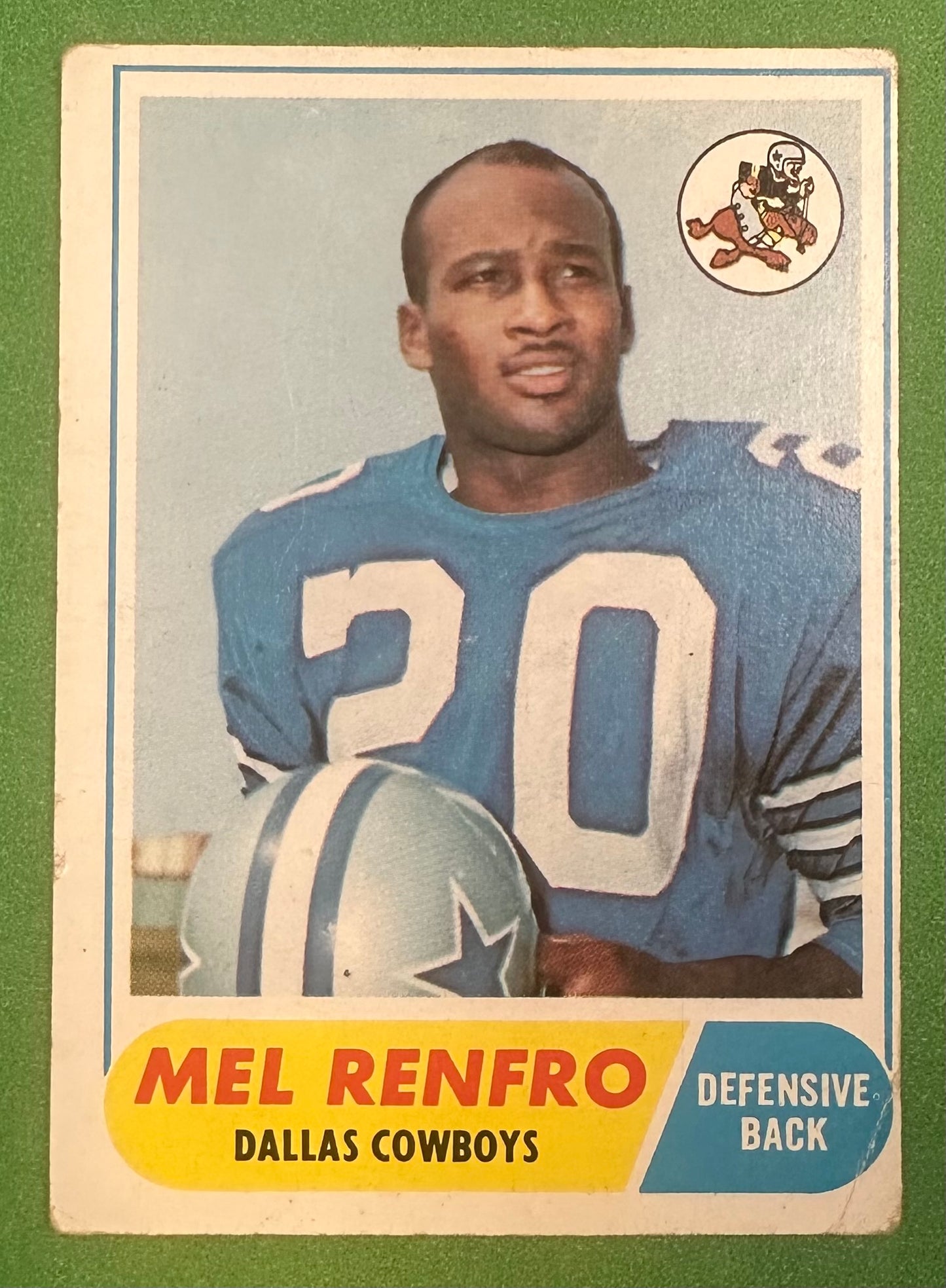 1968 Topps Mel Renfro