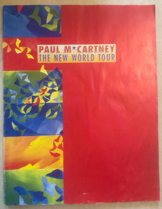 1993 Paul McCartney The New World Tour Program