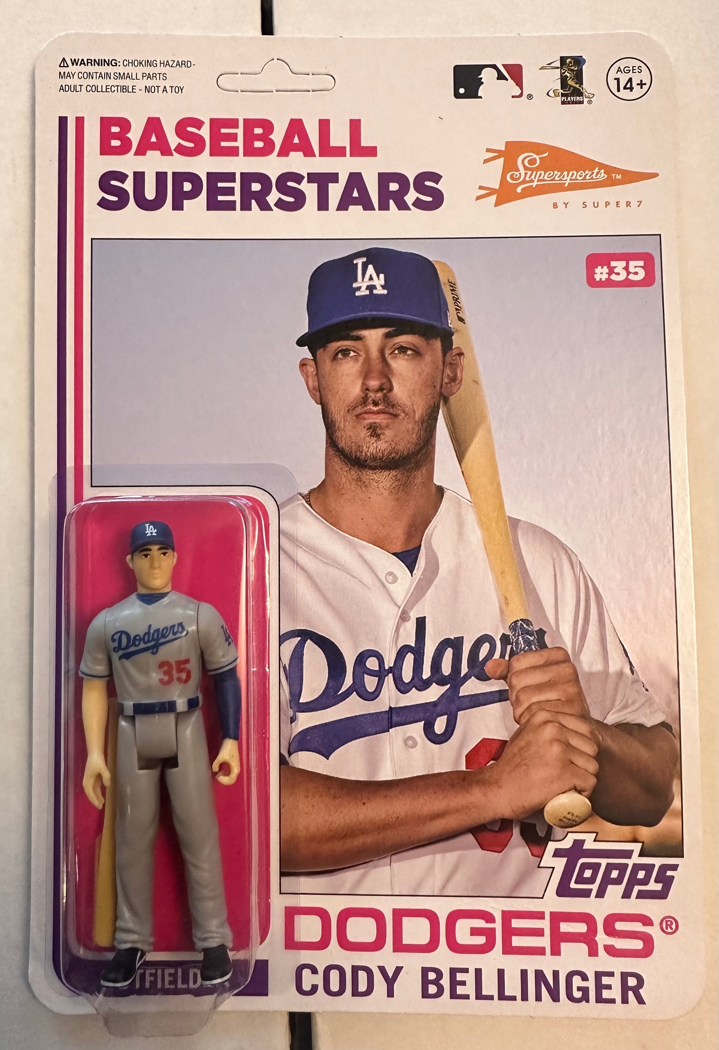 Topps Super7 Cody Bellinger Figure