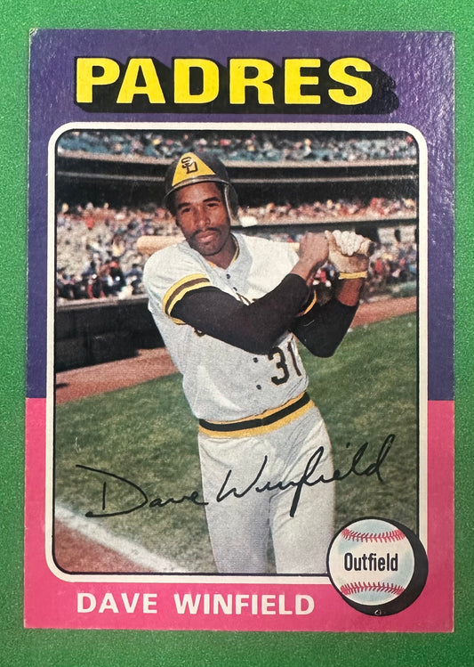 1975 Topps Dave Winfield